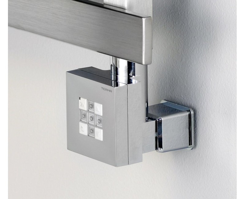 Нагревательный элемент полотенцесушителя Sapho KTX с термостатом и защитой кабеля 200 Вт Хром KTX-C-400