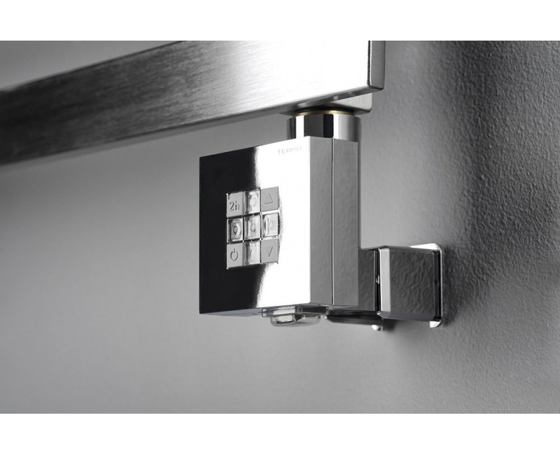 Нагревательный элемент полотенцесушителя Sapho KTX с термостатом и защитой кабеля 200 Вт Хром KTX-C-400