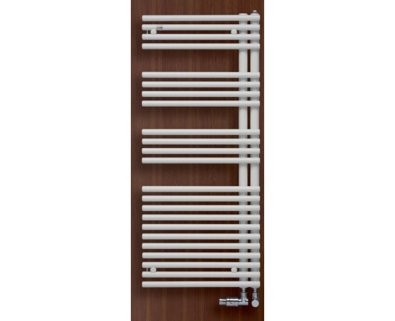 Dvieļu žāvētājs / Radiators Zehnder Forma Asym 116x50cm, Balts LFAL-120-050