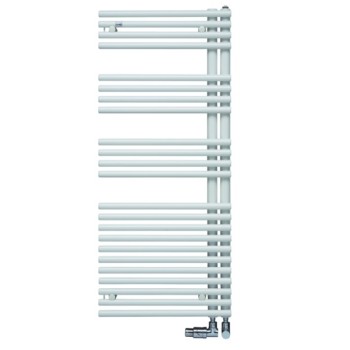 Dvieļu žāvētājs / Radiators Zehnder Forma Asym 116x50cm, Balts LFAL-120-050