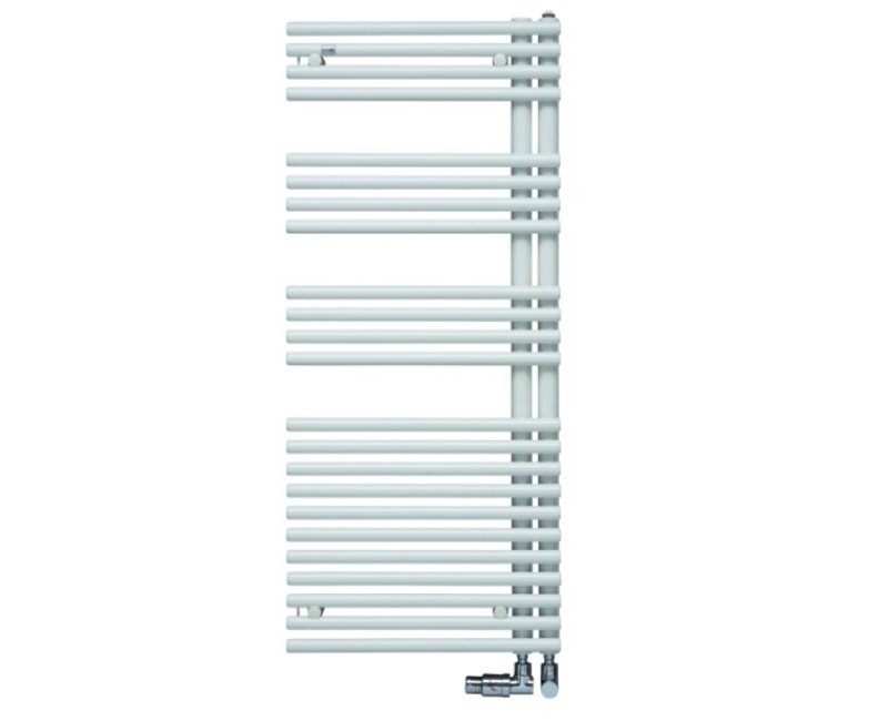 Полотенцесушитель / Радиатор Zehnder Forma Asym 119x60см, Белый LFAR-120-060