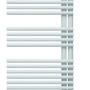 Dvieļu žāvētājs / Radiators Zehnder Forma Asym 116x50cm, Balts LFAL-120-050