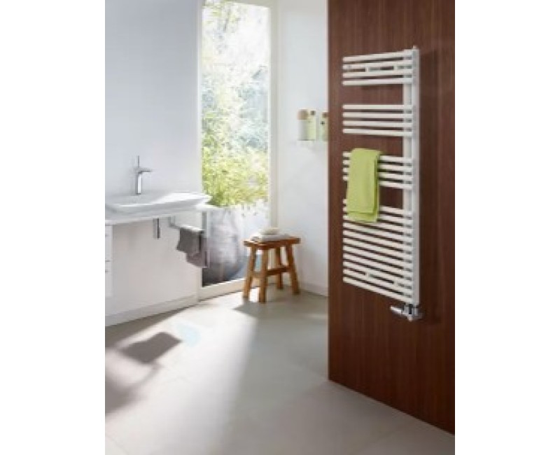 Dvieļu žāvētājs / Radiators Zehnder Forma Asym 168x60cm, Balts LFAL-170-050