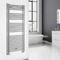 Полотенцесушитель / Радиатор Aqualine ALYA 600x1420 мм, Хром LLR105