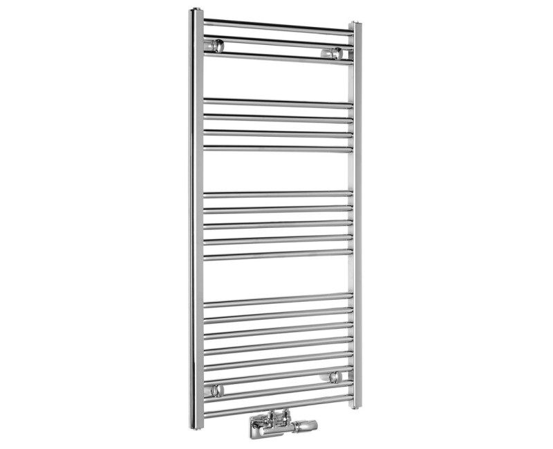 Полотенцесушитель / Радиатор Aqualine ALYA 600x1188 мм, Хром LLS303