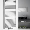 Полотенцесушитель / Радиатор Aqualine ALYA 600x1188 мм, Хром LLS303