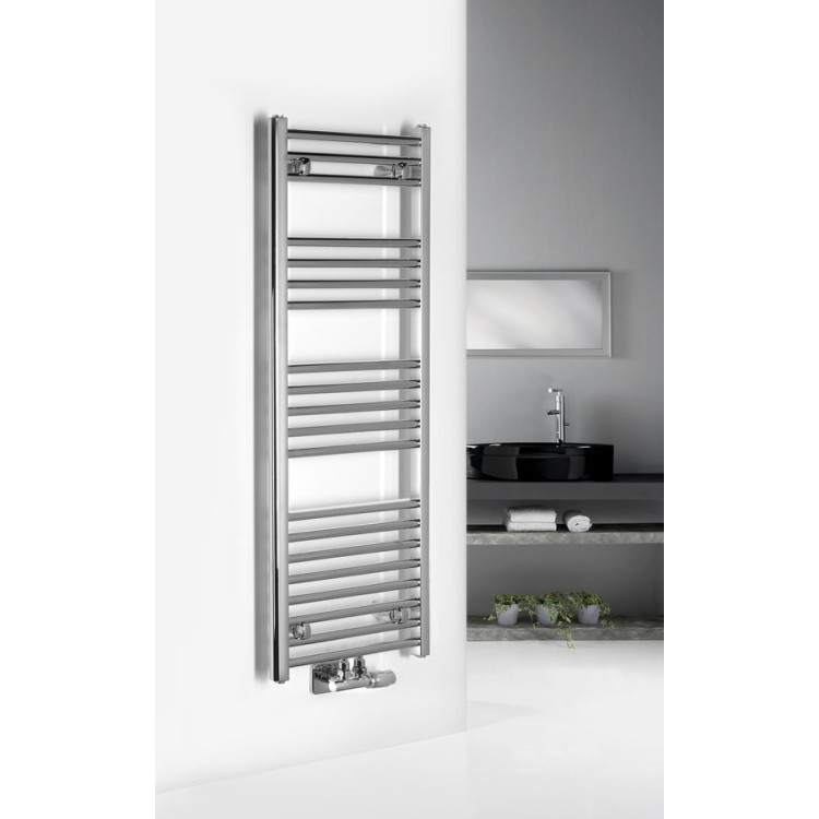Dvieļu žāvētājs / Radiators AQUALINE Alya 119x40cm, 287W, hromēts LLS308 Dvieļu žāvētājs / Radiators AQUALINE Alya 119x40cm, 287W, hromēts LLS308