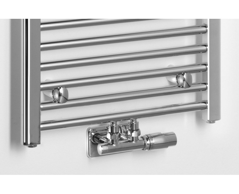 Dvieļu žāvētājs / Radiators AQUALINE Alya 160x40cm, 388W, hromēts  LLS309