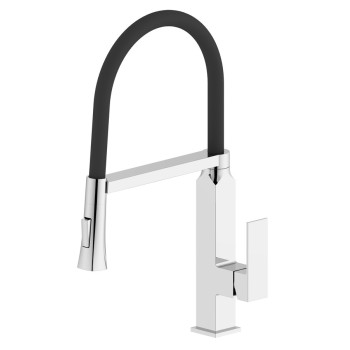 Смеситель для кухниSapho Maya с гибким изливом, хром MA780