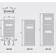Dvieļu žāvētājs / Radiators Zehnder Metropolitan Spa 123x60cm, Balts MET-120-060 Dvieļu žāvētājs / Radiators Zehnder Metropolitan Spa 123x60cm, Balts MET-120-060