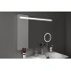 Зеркало для ванной Sapho Astro со LED подсветкой 100x70 см + косметическое зеркало MIRL4