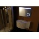 Зеркало для ванной Sapho Astro со LED подсветкой 100x70 см + косметическое зеркало MIRL4