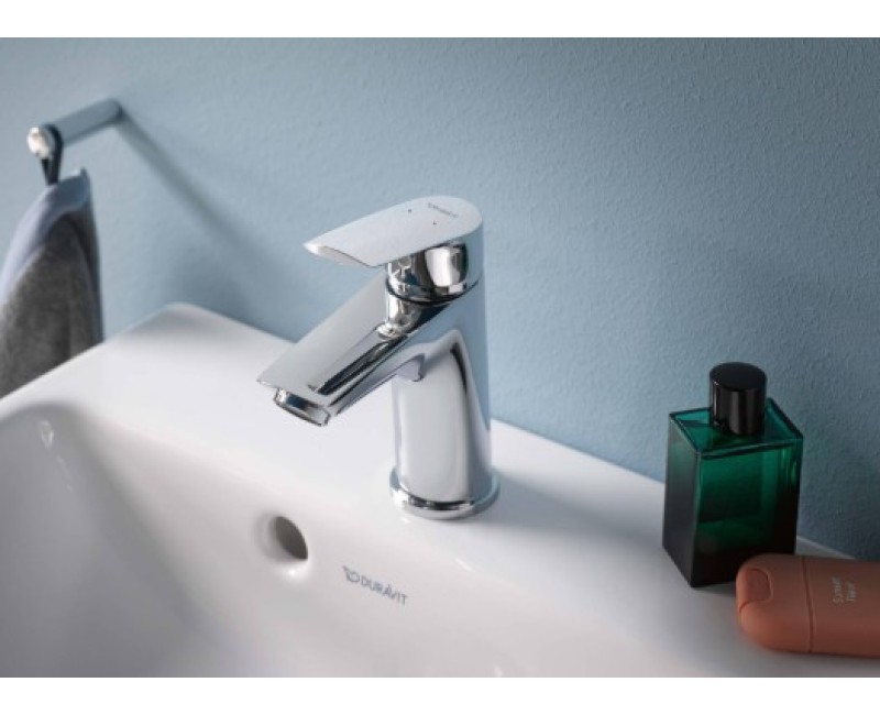 Смеситель для раковины Duravit DuraStyle Basic MinusFlow с клапаном Pop Up Chrome