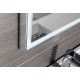 Зеркало для ванной Sapho Luminar 90x50 см, со LED подсветкой, хром NL559