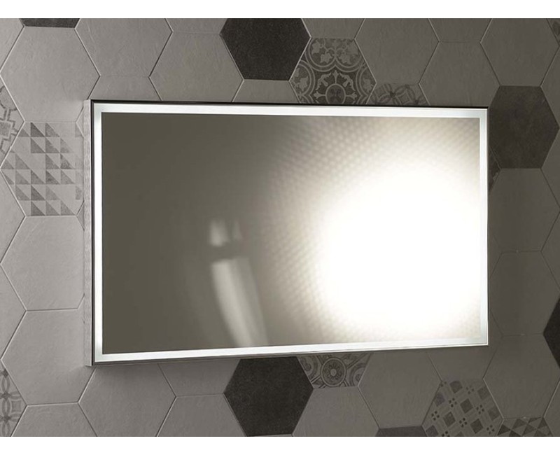 Vannas istabas spogulis Sapho Luminar ar LED apgaismojumu 120x55 cm, hroms  NL560