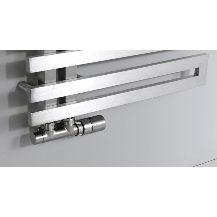 Dvieļu žāvētājs / Radiators Sapho VOLGA 500x1500 mm, Matēts Nerūsējošs Tērauds NR515 Dvieļu žāvētājs / Radiators Sapho VOLGA 500x1500 mm, Matēts Nerūsējošs Tērauds NR515
