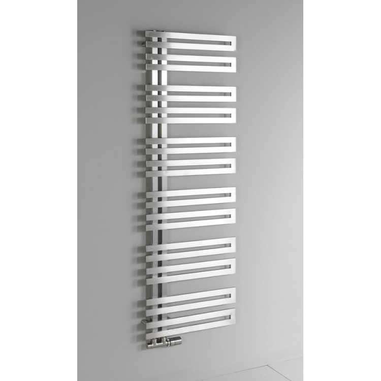 Dvieļu žāvētājs / Radiators Sapho VOLGA 500x1500 mm, Matēts Nerūsējošs Tērauds NR515 Dvieļu žāvētājs / Radiators Sapho VOLGA 500x1500 mm, Matēts Nerūsējošs Tērauds NR515