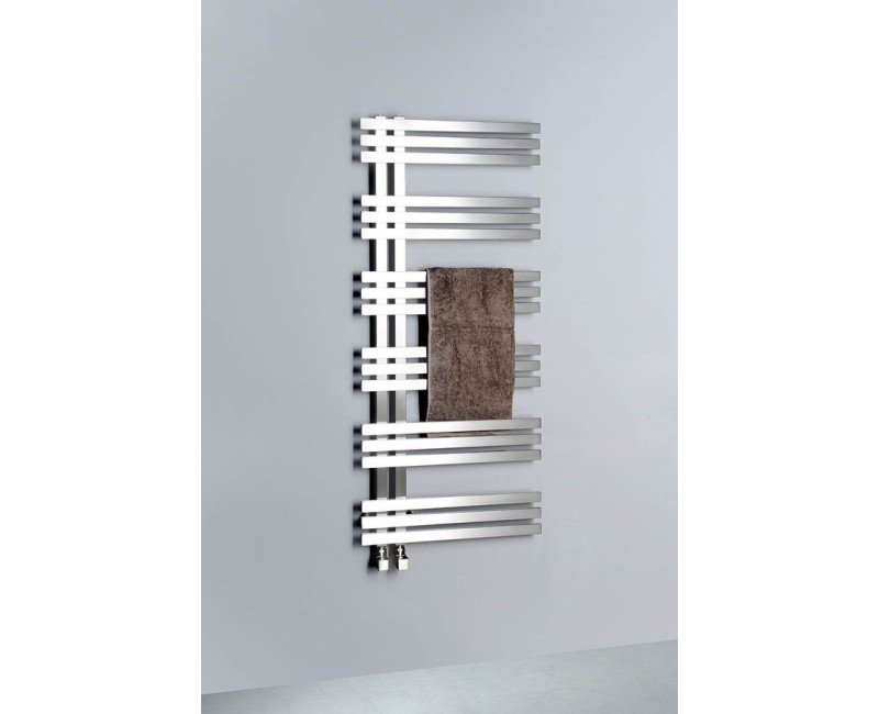 Dvieļu žāvētājs / Radiators Sapho Vista 50x119cm, 307 W, pulēts nerūsējošais tērauds  NR613