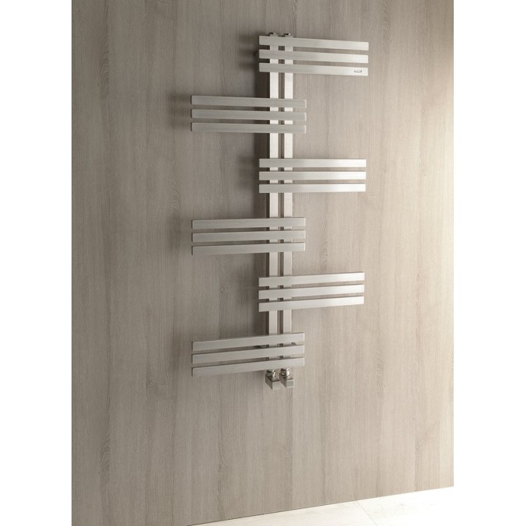 Dvieļu žāvētājs / Radiators Sapho RADO, 60x119cm, pulēts nerūsējošais tērauds NR650 Dvieļu žāvētājs / Radiators Sapho RADO, 60x119cm, pulēts nerūsējošais tērauds NR650