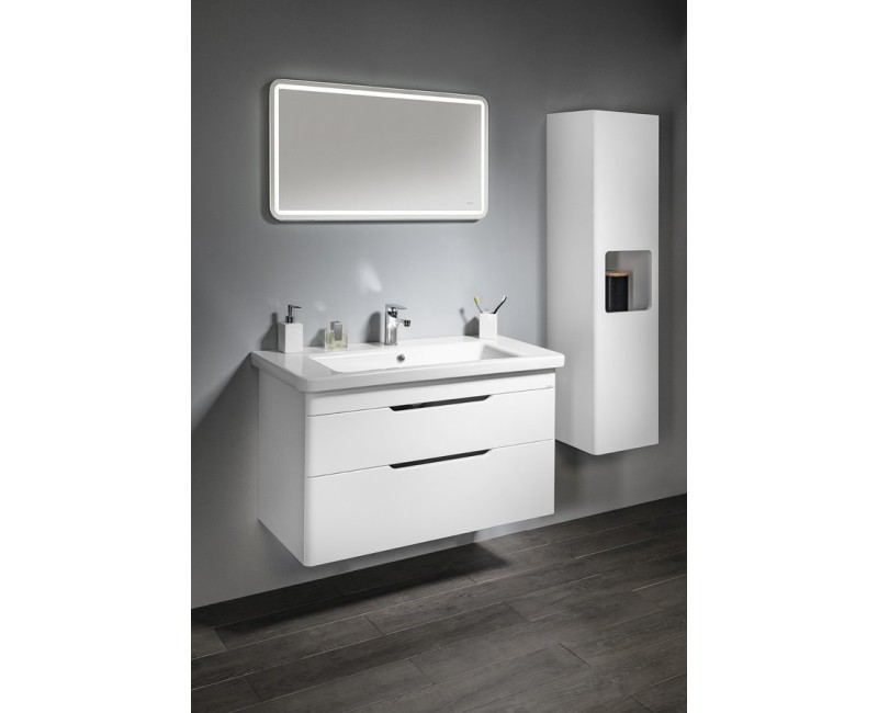 Зеркало для ванной Sapho NYX со LED подсветкой 90x50см NY090