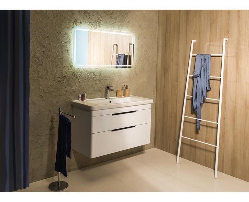 Зеркало для ванной Sapho NYX со LED подсветкой 100x50см NY100