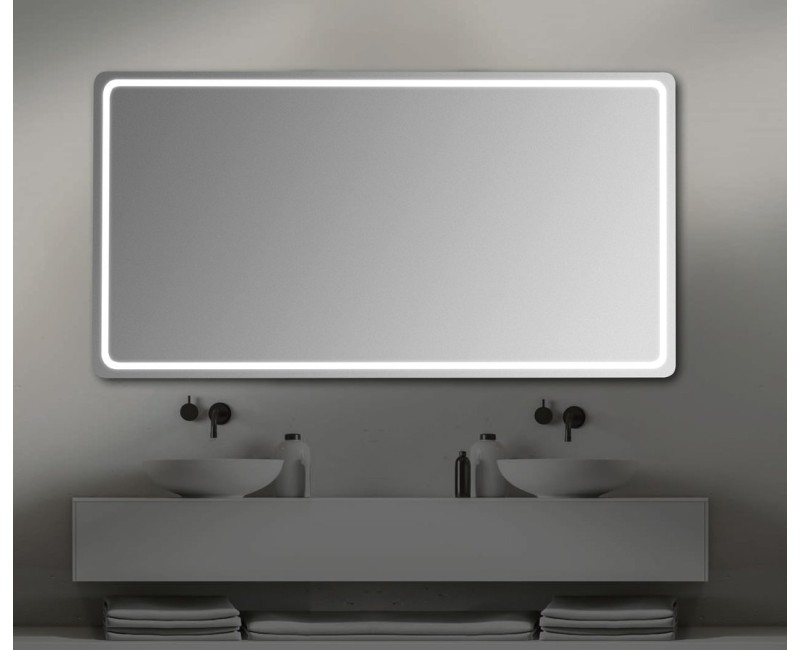 Зеркало для ванной Sapho NYX со LED подсветкой 120x60 см NY120