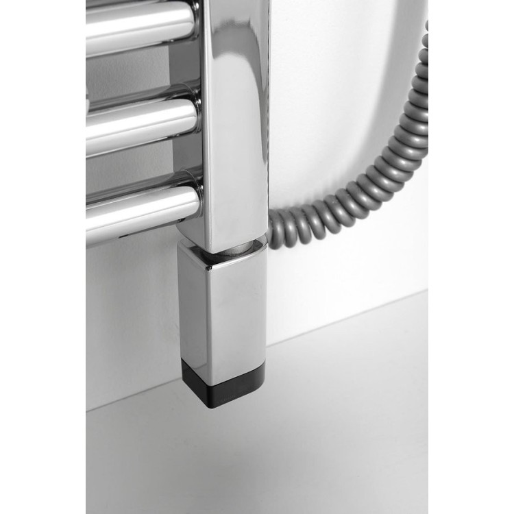 Dvieļu žāvētāja sildelements Sapho ONE D ar termostatu 200W, labā puse, Hromēts ONE-D-C-200 Dvieļu žāvētāja sildelements Sapho ONE D ar termostatu 200W, labā puse, Hromēts ONE-D-C-200