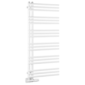 Dvieļu žāvētājs / Radiators AQUALINE Poseidon 114x45cm, 379W, balts  PS411
