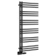 Dvieļu žāvētājs / Radiators AQUALINE Poseidon 114x45cm, 379W, melns PS411B Dvieļu žāvētājs / Radiators AQUALINE Poseidon 114x45cm, 379W, melns PS411B
