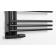 Dvieļu žāvētājs / Radiators AQUALINE Poseidon 114x45cm, 379W, melns PS411B Dvieļu žāvētājs / Radiators AQUALINE Poseidon 114x45cm, 379W, melns PS411B