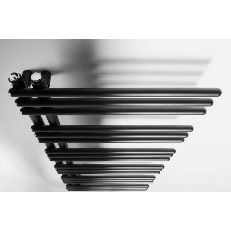 Dvieļu žāvētājs / Radiators AQUALINE Poseidon 114x45cm, 379W, melns PS411B Dvieļu žāvētājs / Radiators AQUALINE Poseidon 114x45cm, 379W, melns PS411B