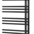 Полотенцесушитель / Радиатор AQUALINE Poseidon 114x45см, 379Вт, черный PS411B