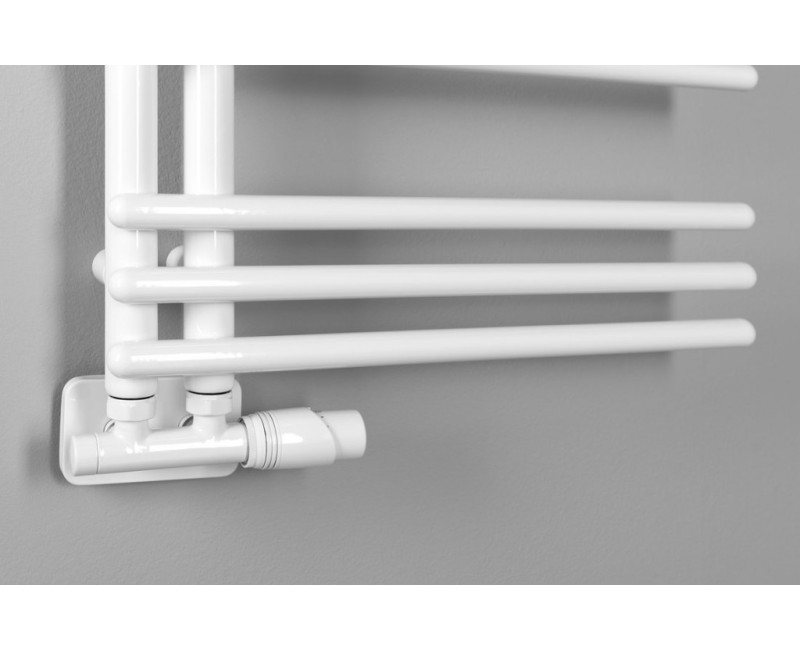 Полотенцесушитель / Радиатор AQUALINE Poseidon 114x45см, 379Вт, белый PS411