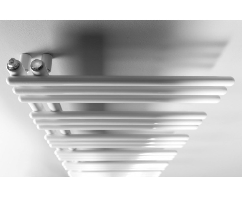 Полотенцесушитель / Радиатор AQUALINE Poseidon 114x45см, 379Вт, белый PS411