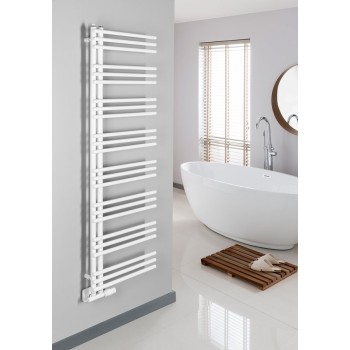 Dvieļu žāvētājs / Radiators AQUALINE POSEIDON 154x45cm, 513W, balts  PS415