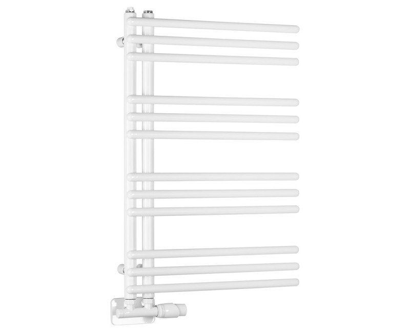 Полотенцесушитель / Радиатор AQUALINE Poseidon 74x45 см, 249 Вт, белый PS474