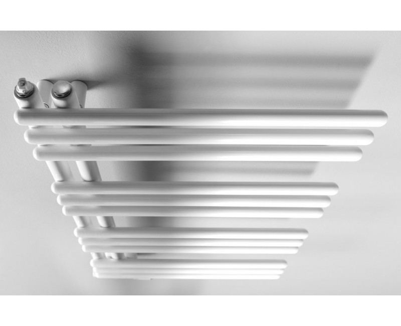 Полотенцесушитель / Радиатор AQUALINE Poseidon 74x45 см, 249 Вт, белый PS474