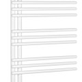 Полотенцесушитель / Радиатор AQUALINE Poseidon 134x55см, 501Вт, белый PS513
