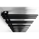 Dvieļu žāvētājs / Radiators AQUALINE Poseidon 134x55cm, 501W, melns PS513B Dvieļu žāvētājs / Radiators AQUALINE Poseidon 134x55cm, 501W, melns PS513B