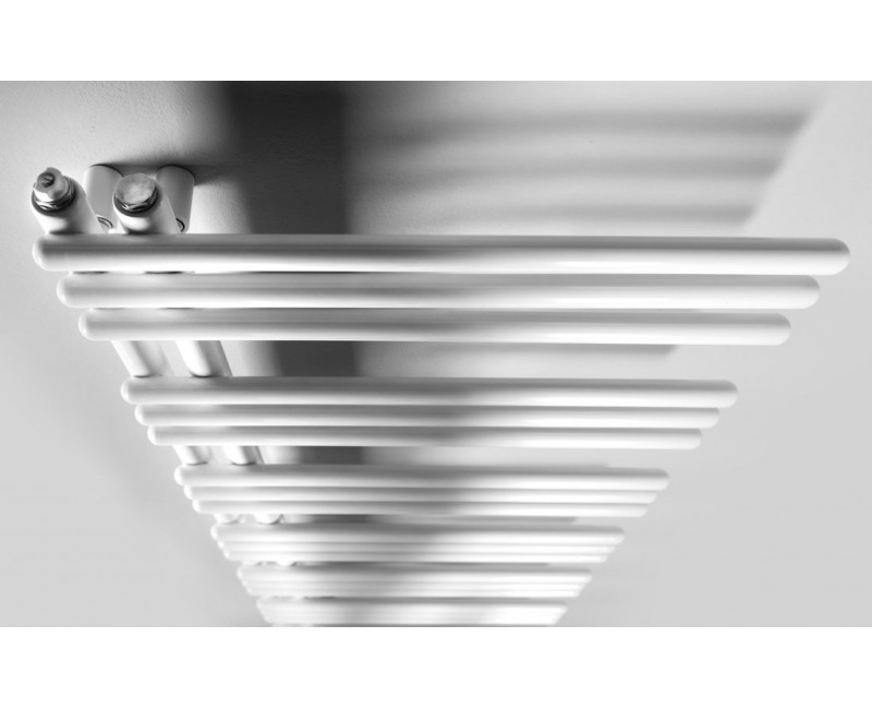 Полотенцесушитель / Радиатор AQUALINE Poseidon 134x55см, 501Вт, белый PS513