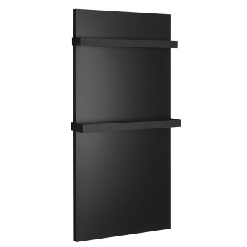 Полотенцесушитель / Радиатор Sapho ENIS 120x59см, 600 Вт, матовый черный RH600B-2