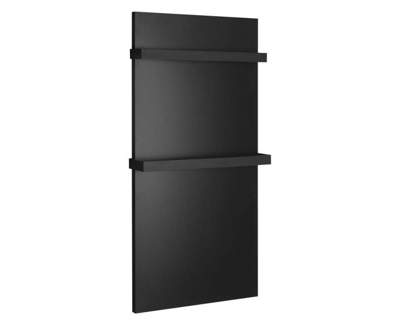 Полотенцесушитель / Радиатор Sapho ENIS 120x59см, 600 Вт, матовый черный RH600B-2