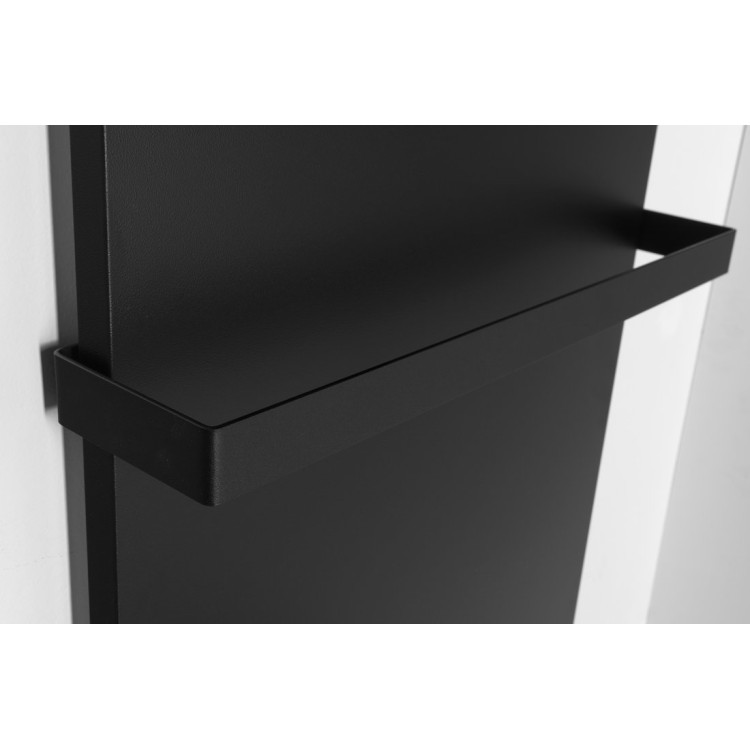 Dvieļu žāvētājs / Radiators Sapho ENIS 120x59cm, 600 W, matēti melns  RH600B-2