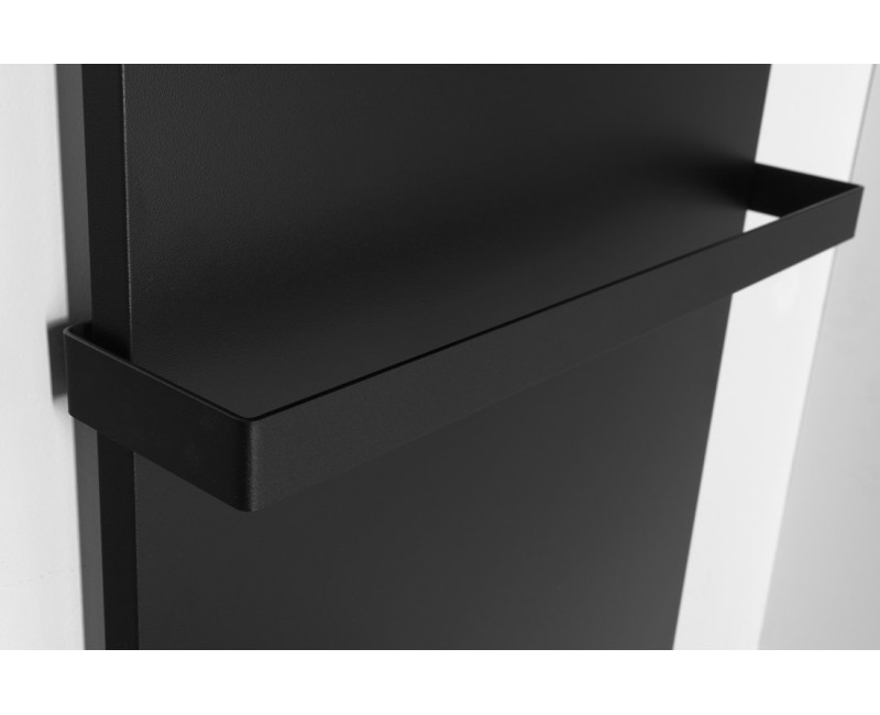 Полотенцесушитель / Радиатор Sapho ENIS 120x59см, 600 Вт, матовый черный RH600B-2