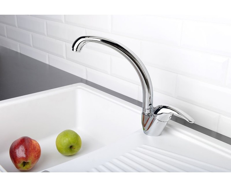 Virtuves maisītājs Sapho Saly augstums 280 mm, hroms SA511