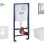 Комплект Grohe рама Rapid SL , WC унитаз Kielle Arkas Rimless  +кнопка Skate Cosmopolitan +кришка Soft Close 11BA1102
