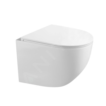 Комплект  Geberit рамой Duofix и кнопкой  Delta01 Matt Chrome подвесной унитаз Kielle Gaia Rimless с крышкой SoftClose.
