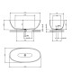 Отдельностоящая ванна Omnires SHELL M+ Stone mass 160 x 75 см, matt dune beige Отдельностоящая ванна Omnires SHELL M+ Stone mass 160 x 75 см, matt dune beige