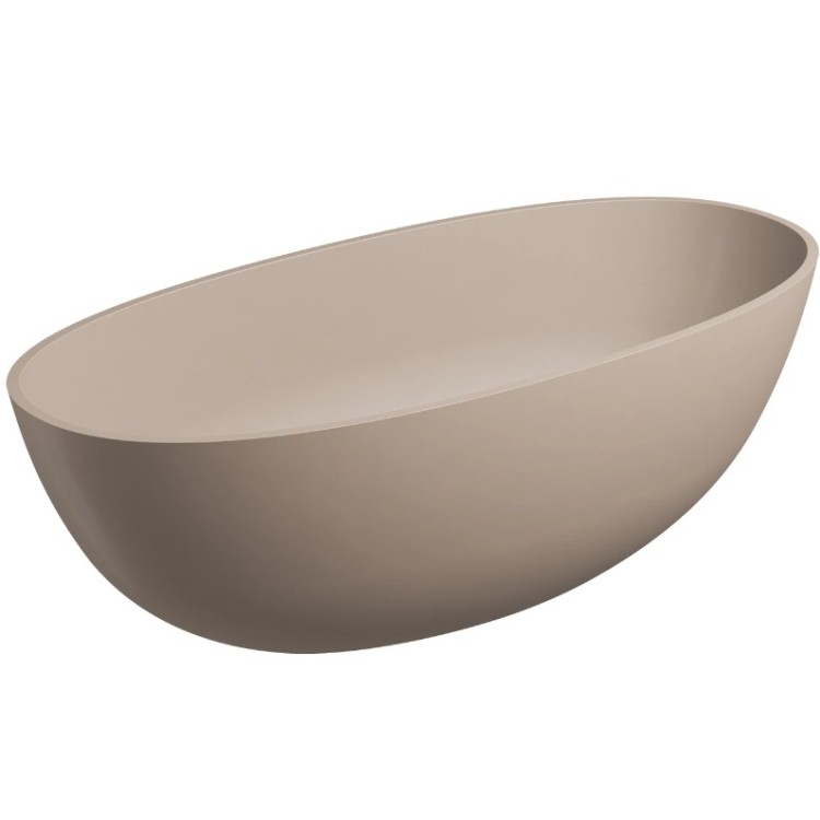Отдельностоящая ванна Omnires SHELL M+ Stone mass 160 x 75 см, matt dune beige Отдельностоящая ванна Omnires SHELL M+ Stone mass 160 x 75 см, matt dune beige