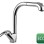 Virtuves maisītājs Sapho Axus ar izvelkamu dušas galvu, hroms 1112-72